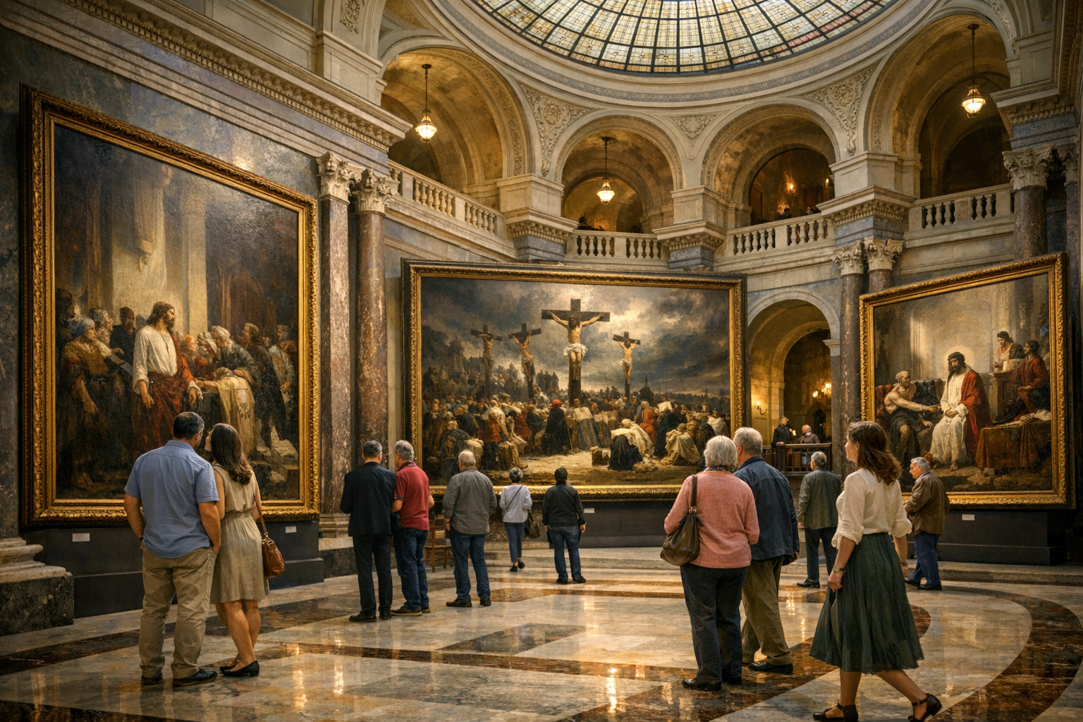 Déri Museum interior